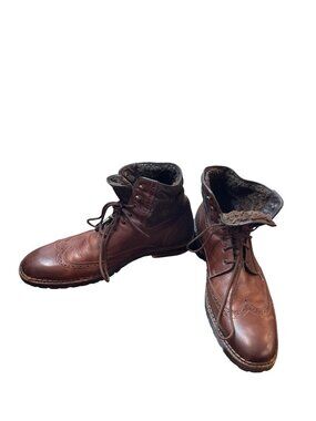 Johnston & Murphy Passport Gore-Tex Waterproof Boots Mens 12M Brown Leather J. Murphy Mens Brown Leather 11.5 Boots | Mercari main image 3